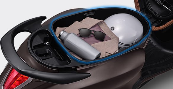 Spacious Luggage 27L with LED Lamp